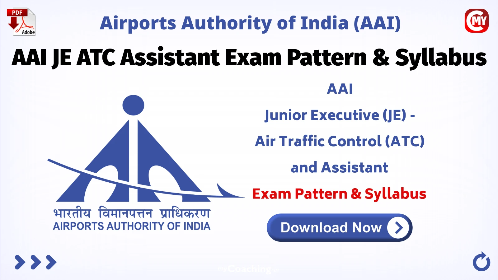 AAI JE ATC Assistant Exam Pattern & Syllabus