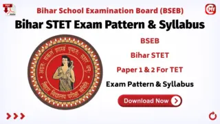 Bihar STET Exam Pattern & Syllabus
