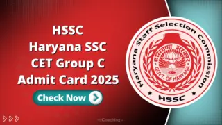 HSSC CET Group C Admit Card 2025