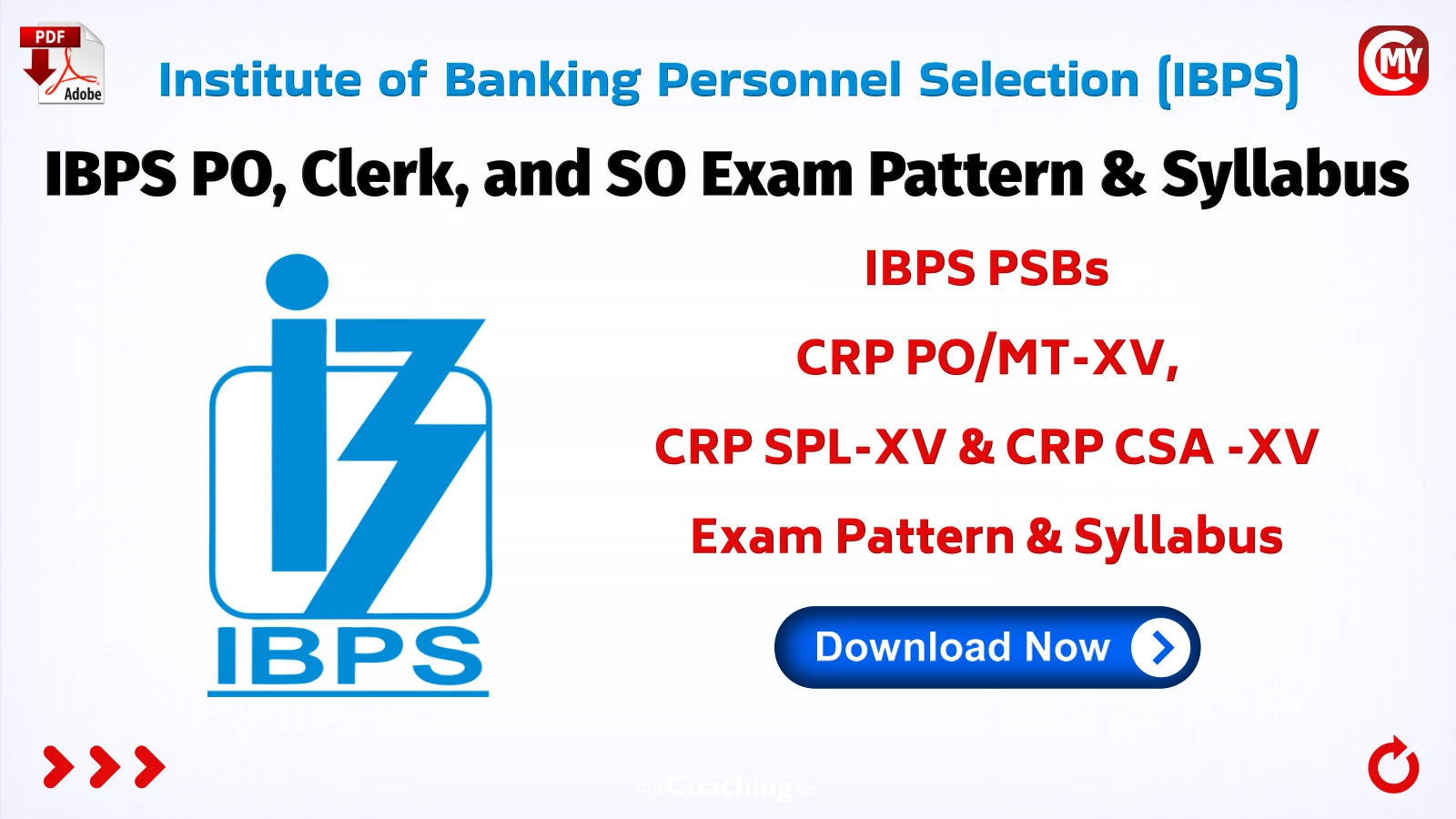 IBPS PO, Clerk, and SO Exam Pattern & Syllabus