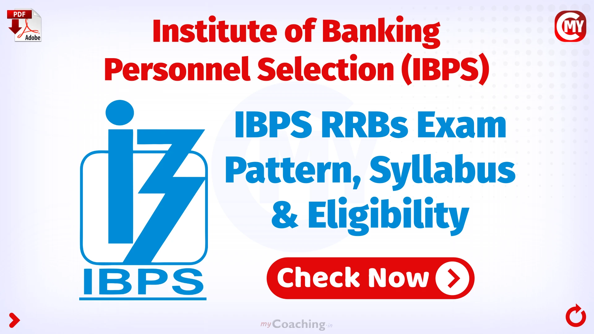 IBPS RRBs Exam Pattern, Syllabus & Eligibility