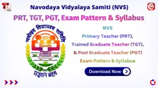 NVS PRT, TGT, PGT Exam Pattern & Syllabus