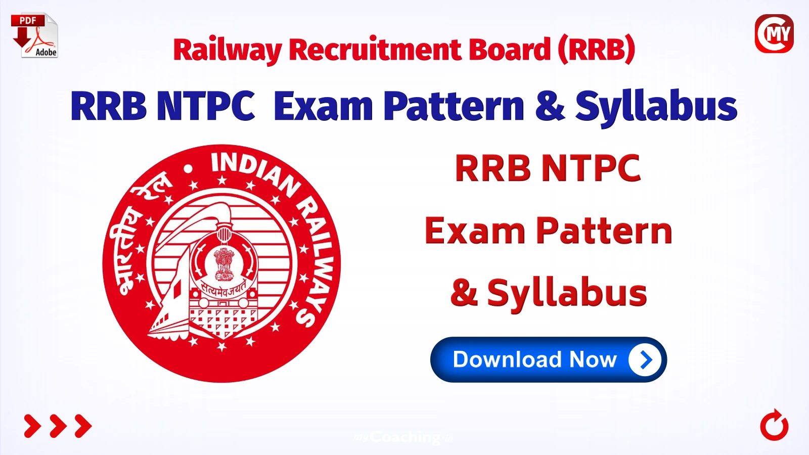 Railway RRB NTPC Exam Pattern & Syllabus