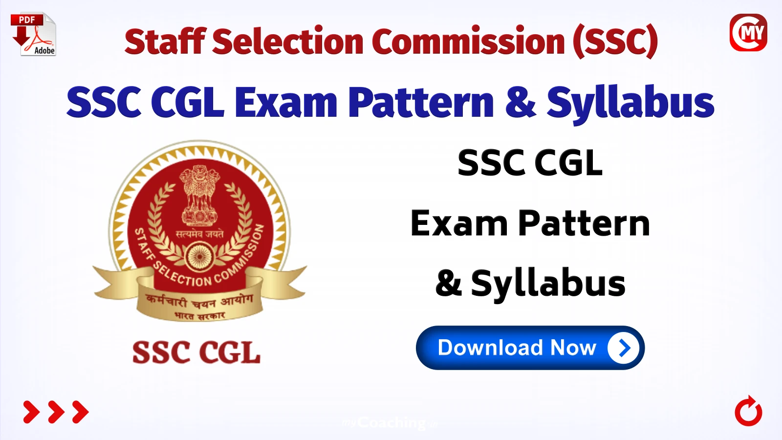 SSC CGL Exam Pattern & Syllabus
