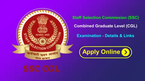 SSC CGL Recruitment