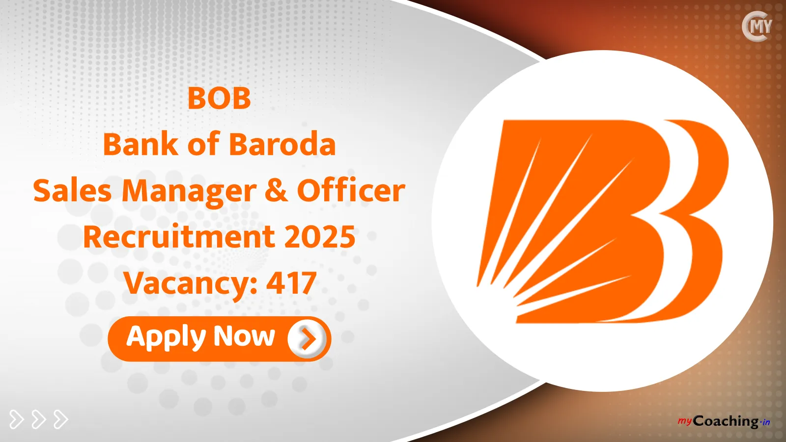 Bank Of Baroda Sales Manager & Officer Recruitment 2025