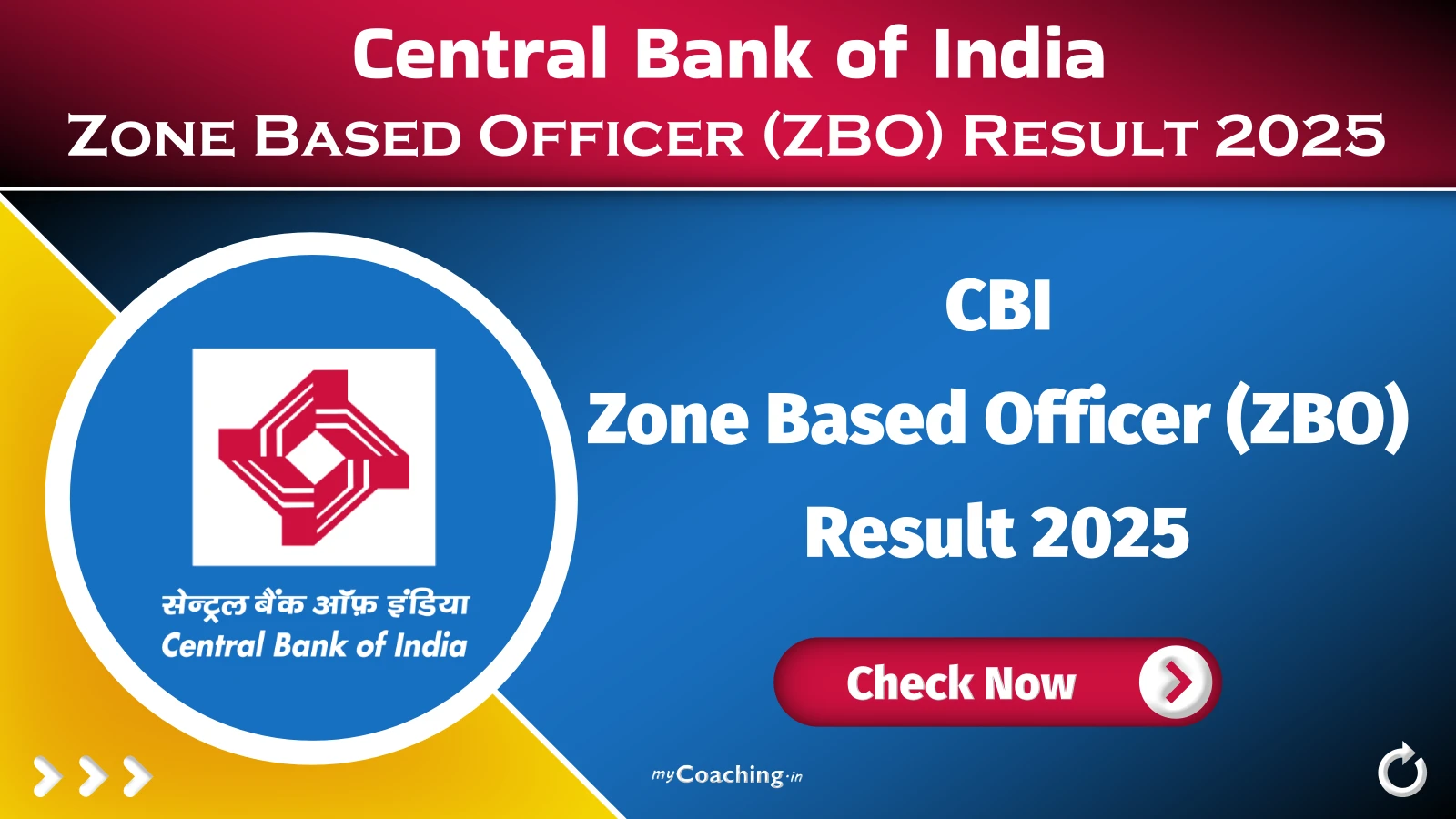 Central Bank Zone Based Officer ZBO Result 2025