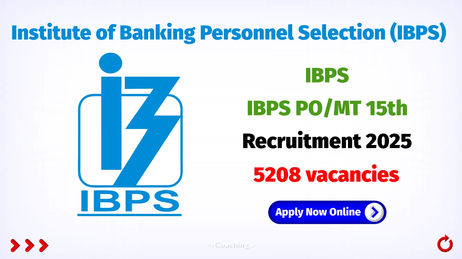 IBPS Probationary Officer PO 15th Online Form 2025
