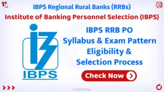 IBPS RRB PO Syllabus & Exam Pattern, Eligibility 2025