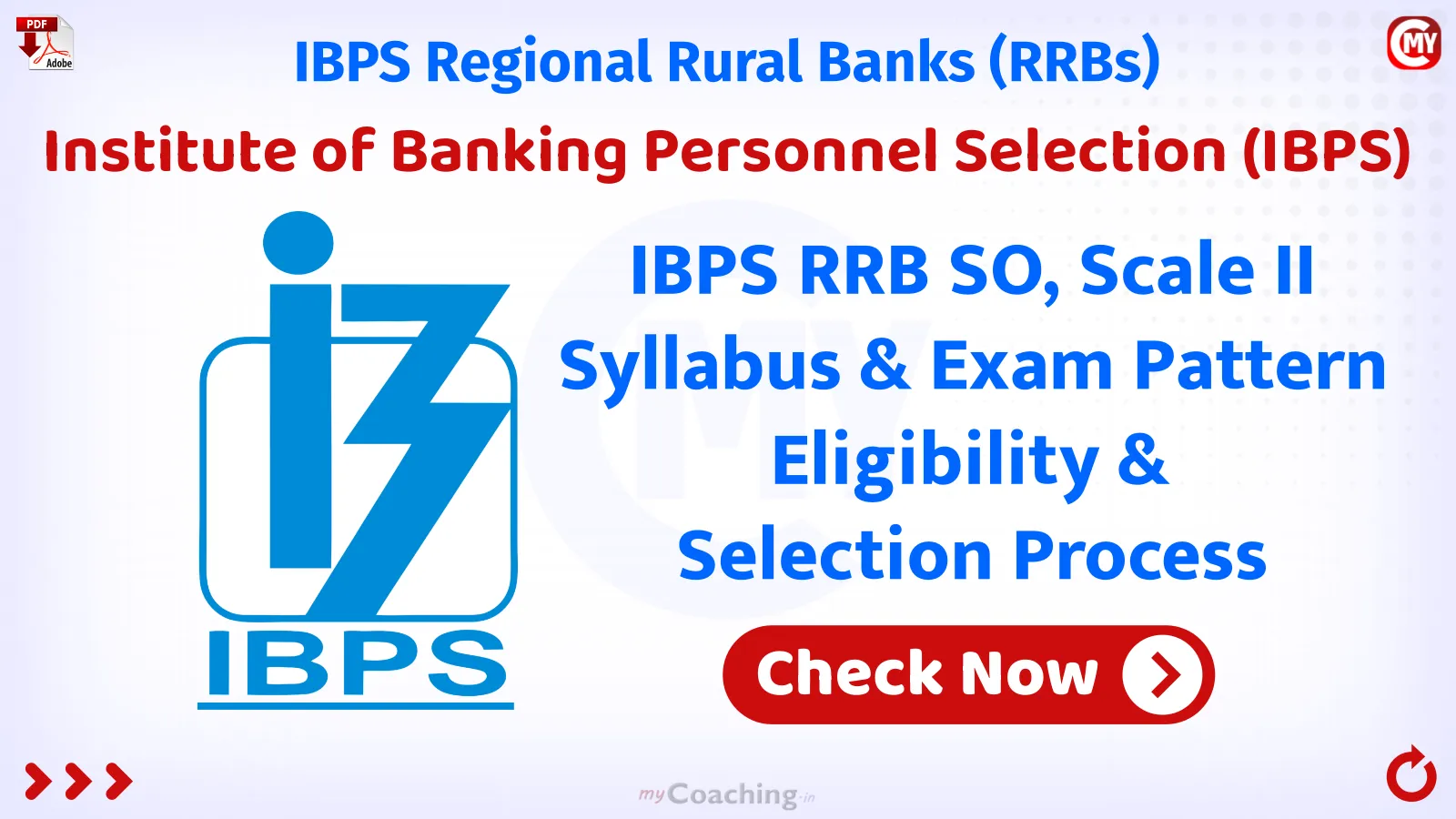 IBPS RRB SO, Officer Scale II Syllabus & Exam Pattern, Eligibility 2025