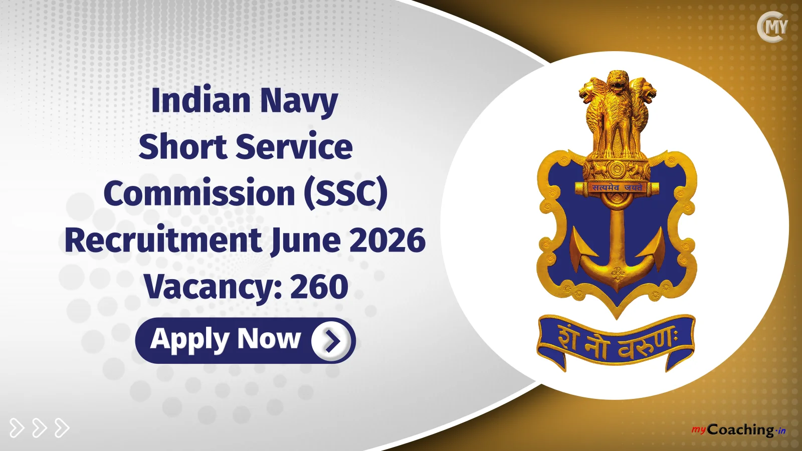 Indian Navy SSC Officer Recruitment June 2026