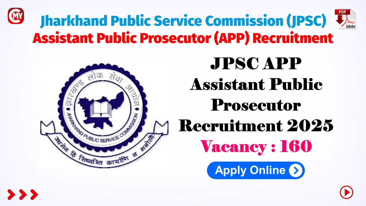 JPSC Assistant Public Prosecutor APP Recruitment 2025