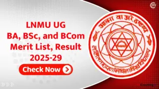 LNMU UG 3rd Merit List 2025-29