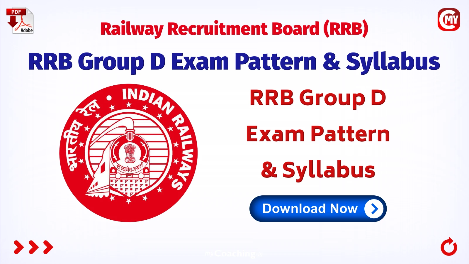 RRB Group D Exam Pattern & Syllabus