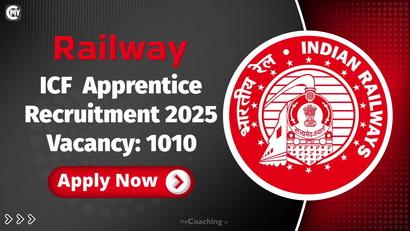 Railway ICF Trade Apprentice Recruitment 2025