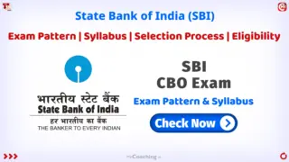 SBI CBO Exam Pattern, Syllabus, Selection Process 2025
