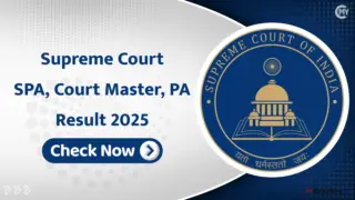 Supreme Court of India SPA, Court Master, PA, Senior PA Result 2025