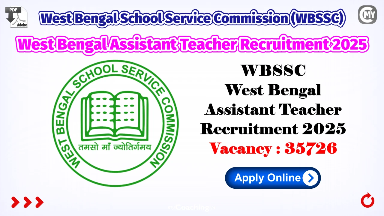 West Bengal Assistant Teacher Recruitment 2025