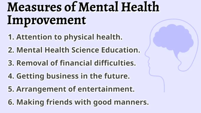 Measures of Mental Health Improvement