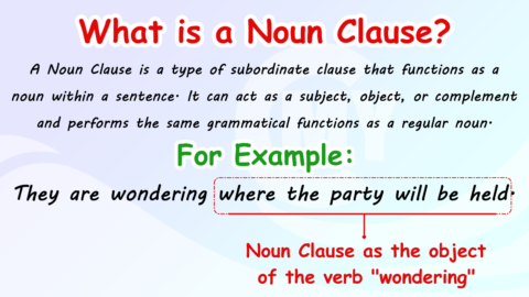 Noun Clause