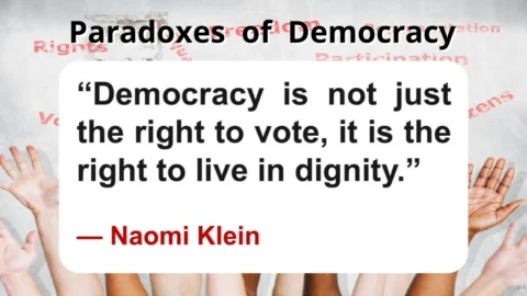 Paradoxes of Democracy