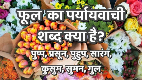 Phool Ka Paryayvachi Shabd