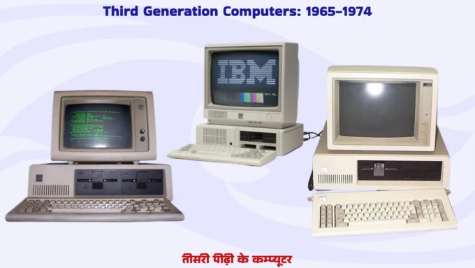 Third Generation Computer - 3rd Gen: 1965-1974