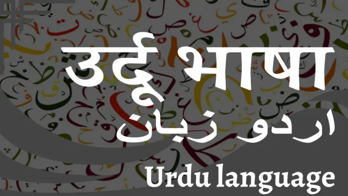 Urdu Bhasha - Lipi, Kis Bhasha ka Shabd